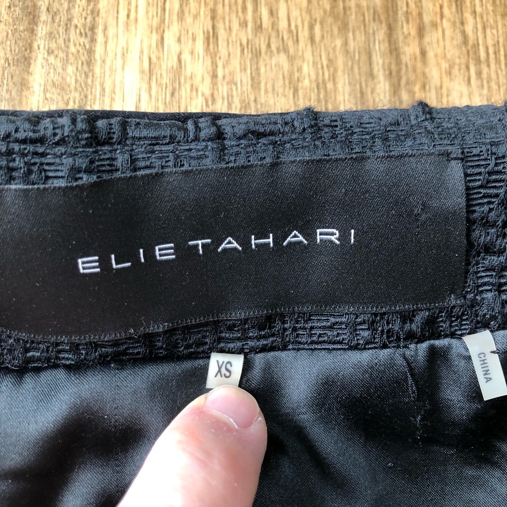 Ellie Tahari black jacket xs - Picture 4 of 4